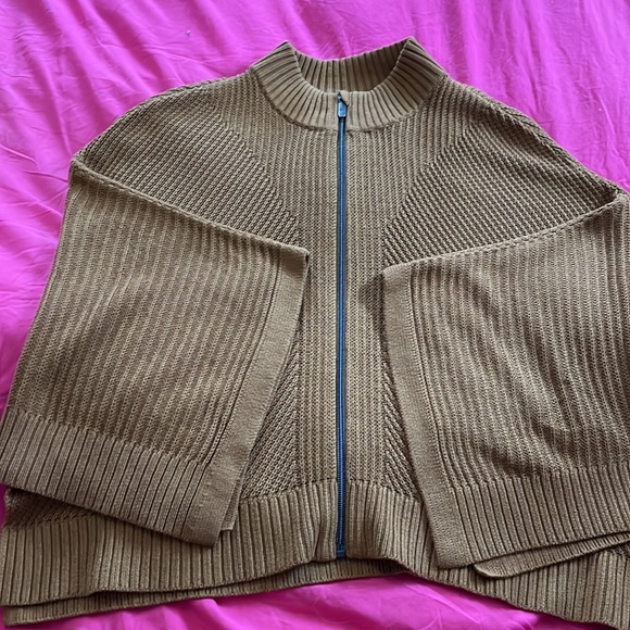 Lululemon batwing shawl sweater. - Picture 2 of 6